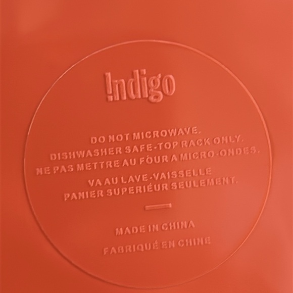 Indigo Unbreakable 14” Large Floral Plates/Tray Set of 4 - Picture 3 of 10